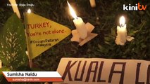 Malaysians hold vigil in solidarity of Turkey protesters