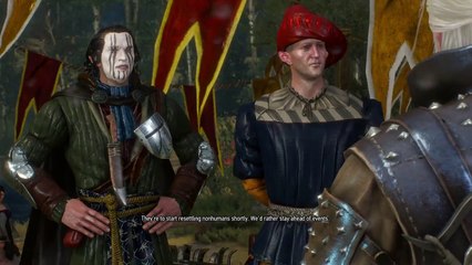 The Witcher 3: Wild Hunt Final Preparations - Circus Elves Horse Race