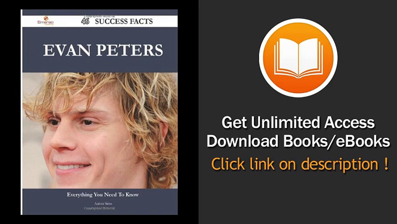 Evan Peters 46 Success Facts Everything You Need To Know About Evan Peters EBOOK (PDF) REVIEW