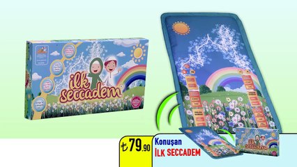 İlk Seccadem Sesli Eğitici Çocuk Seccadesi