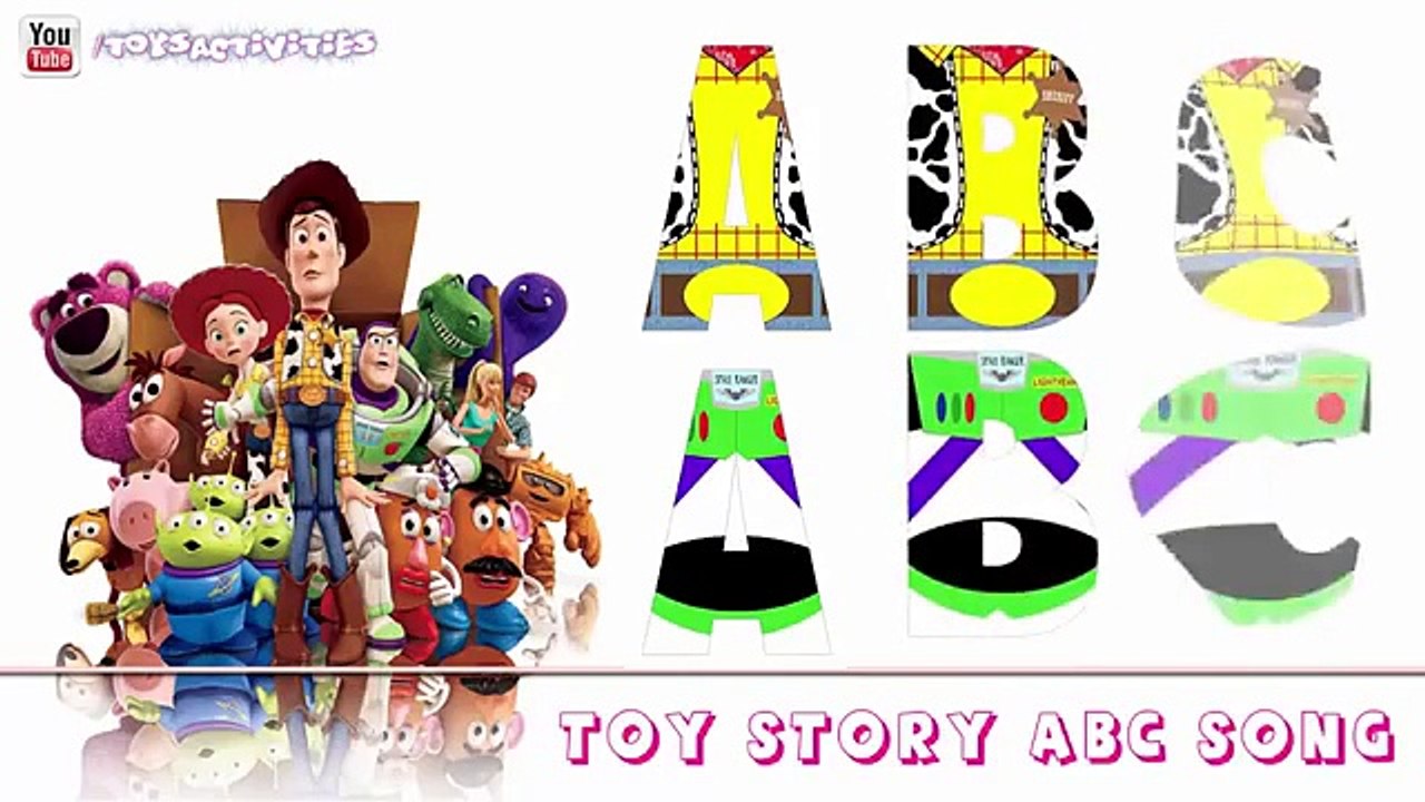 Toy Story ABC Song,Toy Story ABC New Song, Toy Story Alphabets New Rhyme, Toy Story Phonics Rhyme