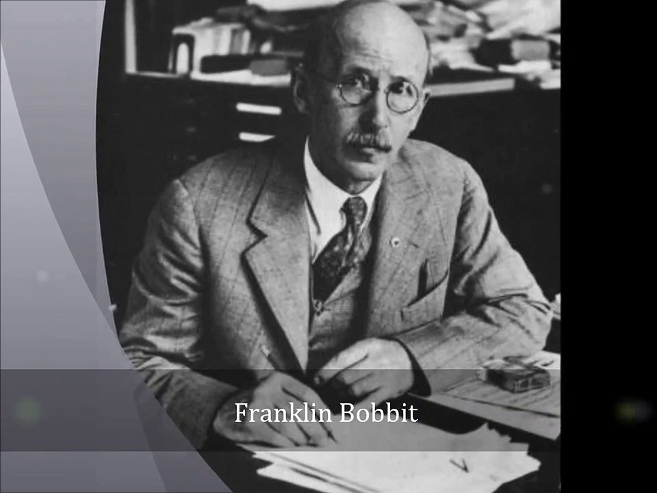 Currículum, Franklin Bobbit