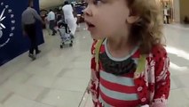 Adorable child reacts to Azan  (Adân) Muslim Call to prayer