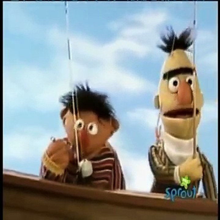 Sesame Street - Bert and Ernie go fishing (modern version)