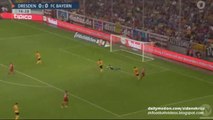 0-1 Arjen Robben Fantastic Goal | Dynamo Dresden v. FC Bayern München 17.08.2015 HD