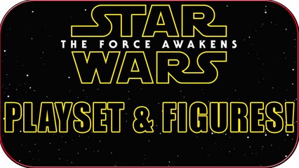 STAR WARS: THE FORCE AWAKENS PLAYSET AND FIGURES! - Disney Infinity 3.0 D23 News