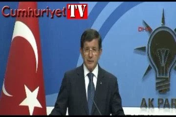 Davutoğlu'ndan erken seçim açıklaması