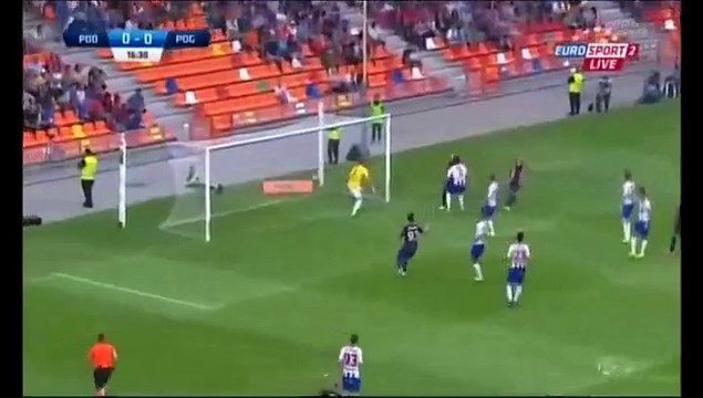 Jarosław Fojut 0-1 Podbeskidzie-Pogon Szczecin 17.08.2015