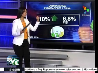 CEPAL: AL incrementará 10% exportaciones a China en próximos 4 años