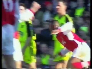 Arsenal 2-1 Sheffield United (1998-99) FA Cup - result void