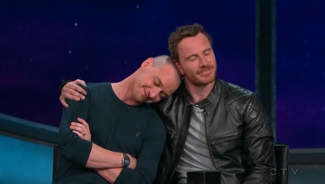 James McAvoy & Michael Fassbender Bromance Interview 2015