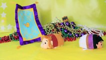 Aladdin Tsum Tsums Princess Jasmine Short Film Toys Play-Doh Princesas Ariel Elsa juguetes