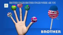 Finger Family Top 5 Cake Pop  Lollipop Ice Cream Cup Cake Cartoon Nursery Rhymes Collection