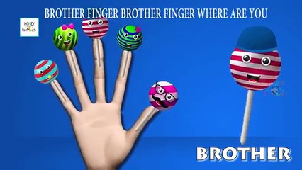 Finger Family Top 5 Cake Pop  Lollipop Ice Cream Cup Cake Cartoon Nursery Rhymes Collection