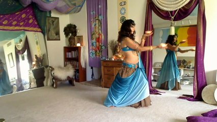 Tantra Dancer Carolena Performs Tantric Dance w/ Lotus Candles