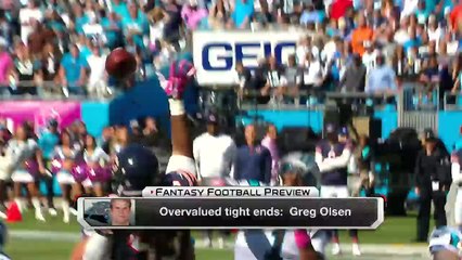 ATN: Overvalued tight ends