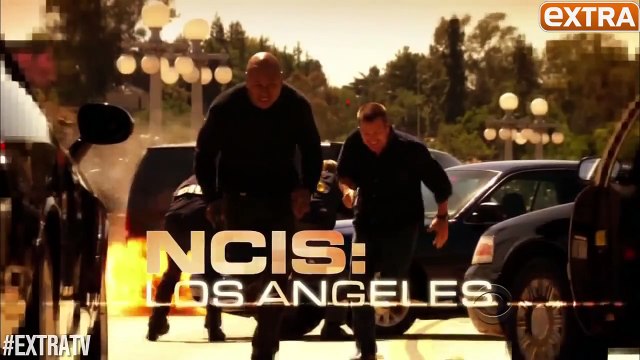 2014.07.01 Chris O'Donnell @ TV Extra sur le tournage de NCISLA