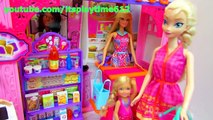 Barbie Malibu Market from Mattel with Nikki Barbie Fashionista Queen Elsa and Princess Anna