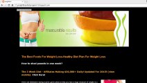The Best Foods For Weight Loss-Healthy Diet Plan For Weight Loss