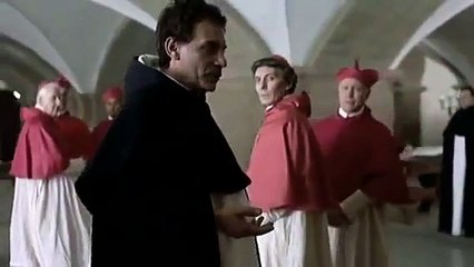 Escena de Giordano Bruno (1973) - Interrogatorio de la Inquisición