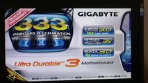 GIGABYTE X58A-UD3R   i7 950 BIOS/OVERCLOCK/BENCHMARK
