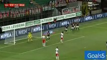 Keisuke Honda Goal AC Milan 1 - 0 Perugia Coppa Italia 17-8-2015