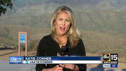 Rattlesnake fire burning near Bumble Bee