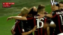 HONDA Goal 1:0 HD | AC Milan v. Perugia ~~~ Copa Italia ~~~ 17.08.2015