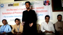 YAD-Pakistan, Youth Action Forum District Noshki  , Action 2015, International Youth Day 2015 event, in District Noshki Baluchistan Pakistan Video