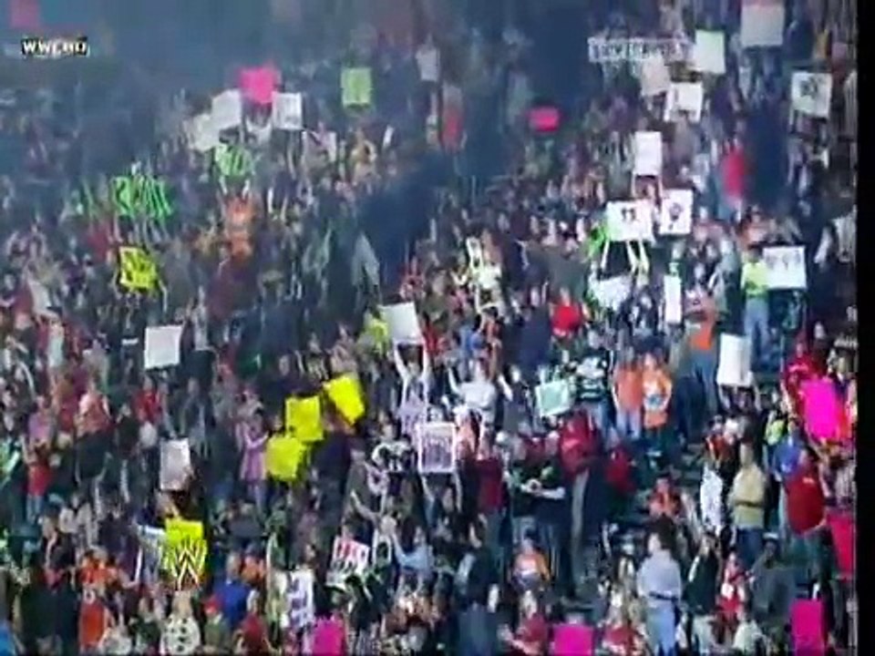 WWE Monday Night Raw 2010-01-04 Bret Hart Returns Part 1