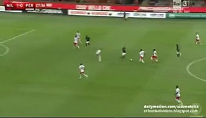 Luiz Adriano 2-0 HD -  AC Milan v. Perugia - Italian Cup 17.08.2015 HD