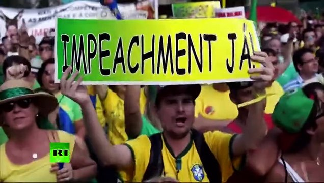 ‘Dilma out!’- Brazil overwhelmed by protests as tens of thousands demand impeachment
