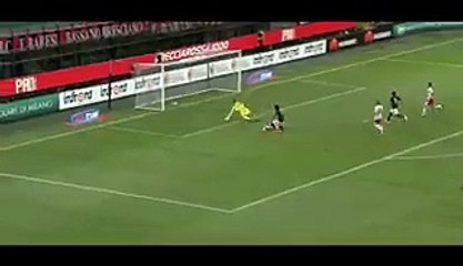 2-0 Luiz Adriano First Goal - AC Milan v. Perugia - 17-08-2015 Coppa Italia