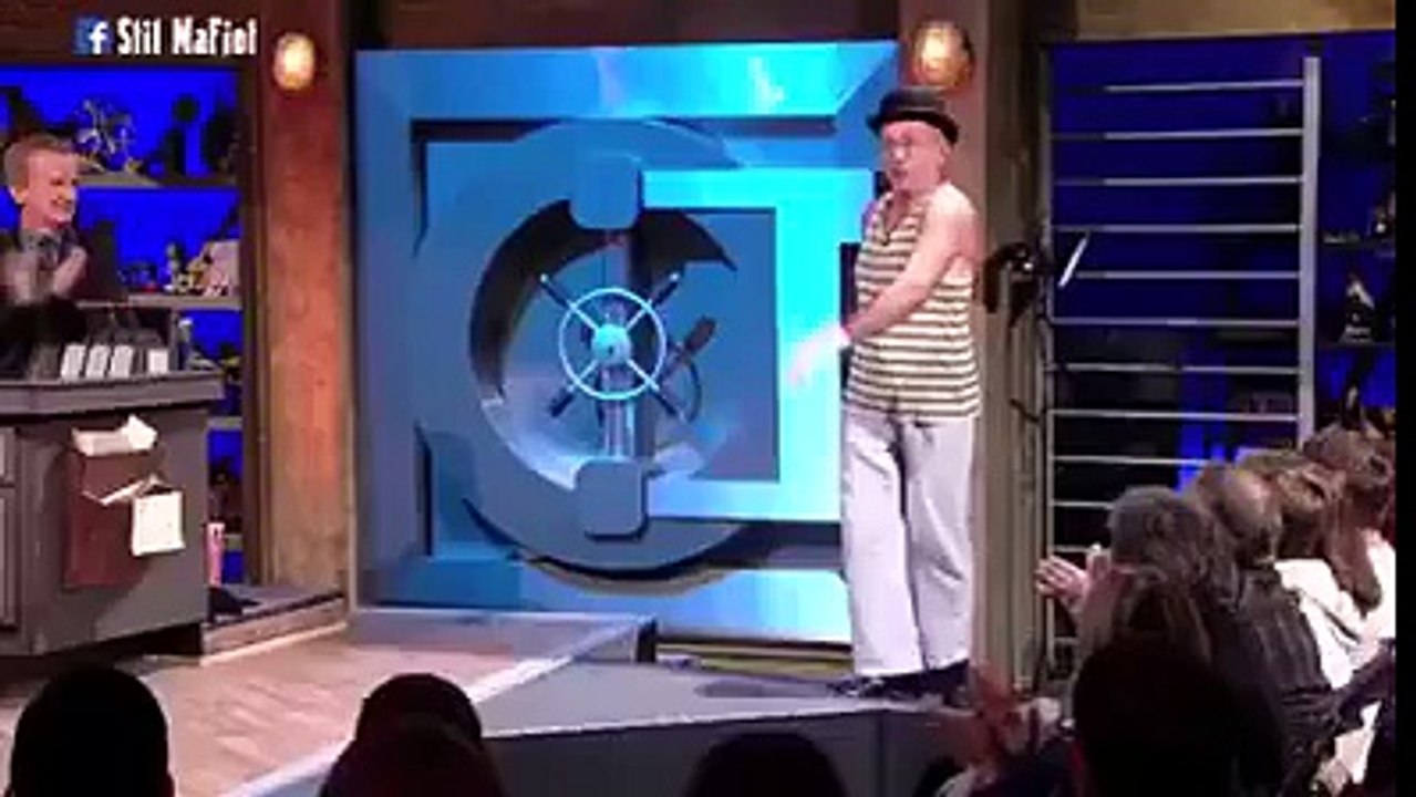 Numéro de mime impressionnant