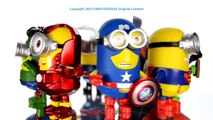 Minions in Justice League & Avengers Cosplay Vinyl Figures DC & Marvel Superheroes