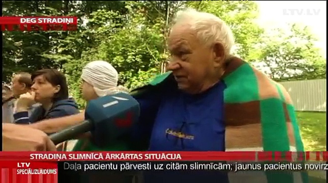 Pacienti: Visa palāta piepildījās ar dūmiem