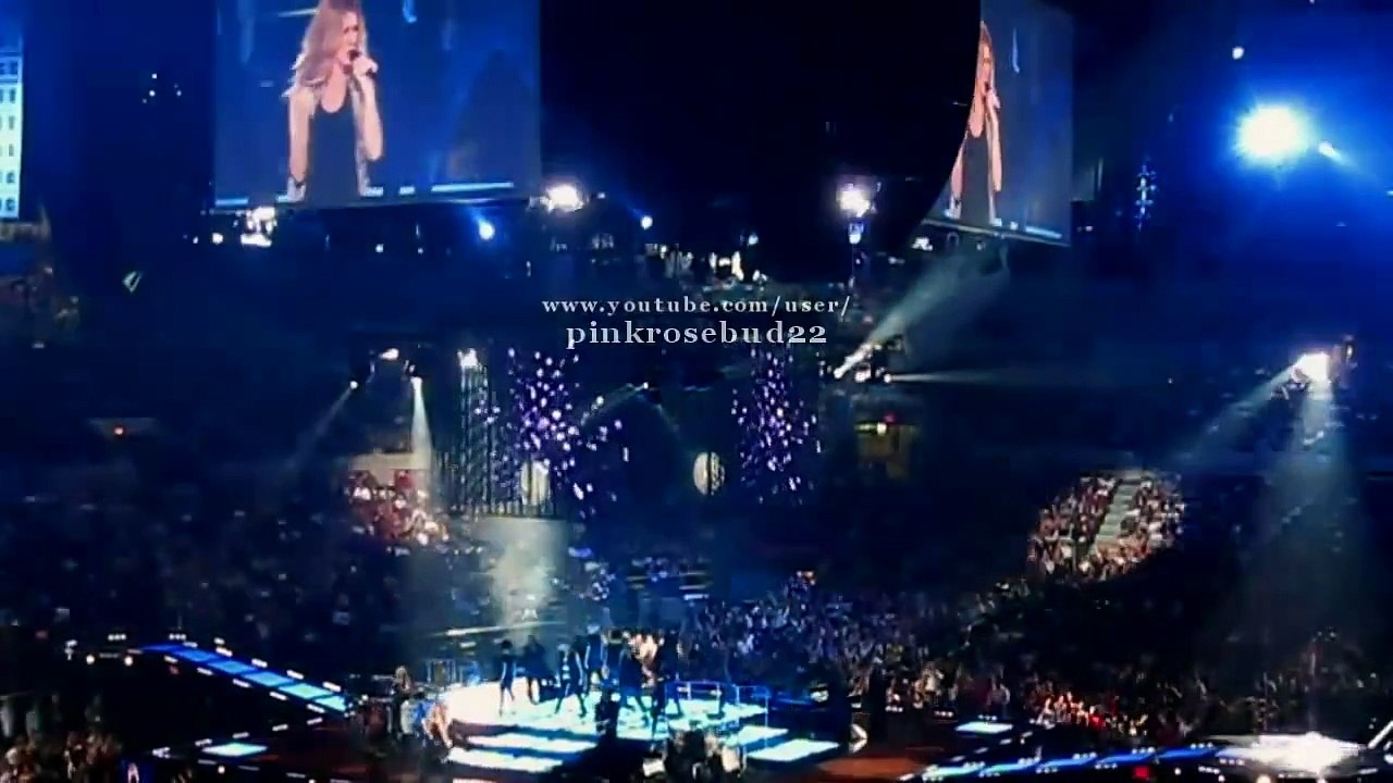 "HD" - Celine Dion: Queen Medley (Madison Sq Garden Taking Chances Tour)