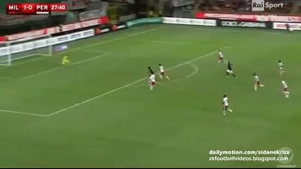 Milan 2-0 Perugia | All Goals & Full Highlights 17.08.2015 HD