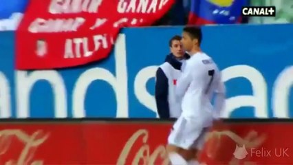 Cristiano Ronaldo. Ball boy hate Cris Ronaldo