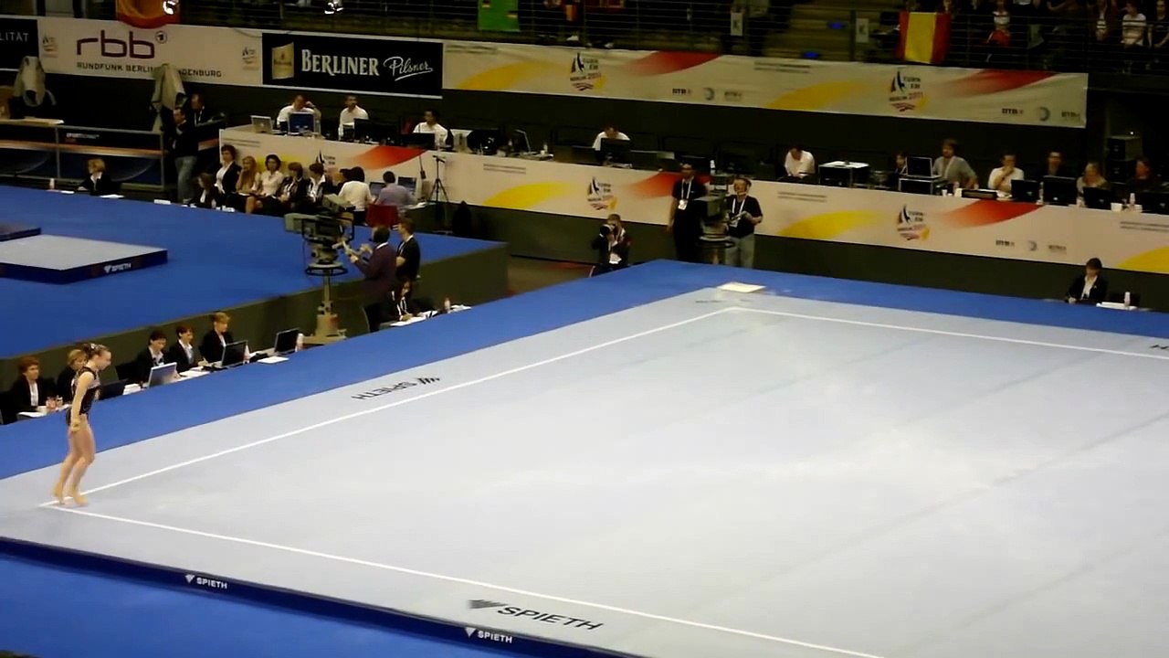 Qualification Women's Floor- Artistic Gymnastics European Championships 2011(Berlin)