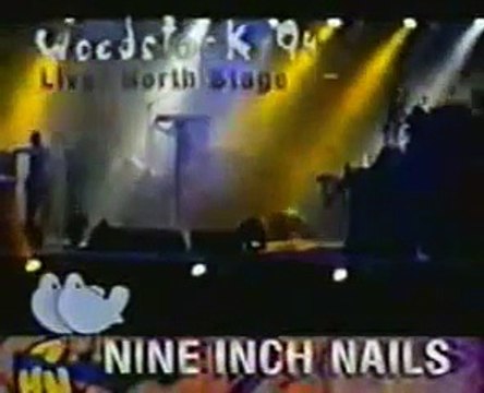 Nine Inch Nails Pinion + Terrible Lie, Woodstock 94