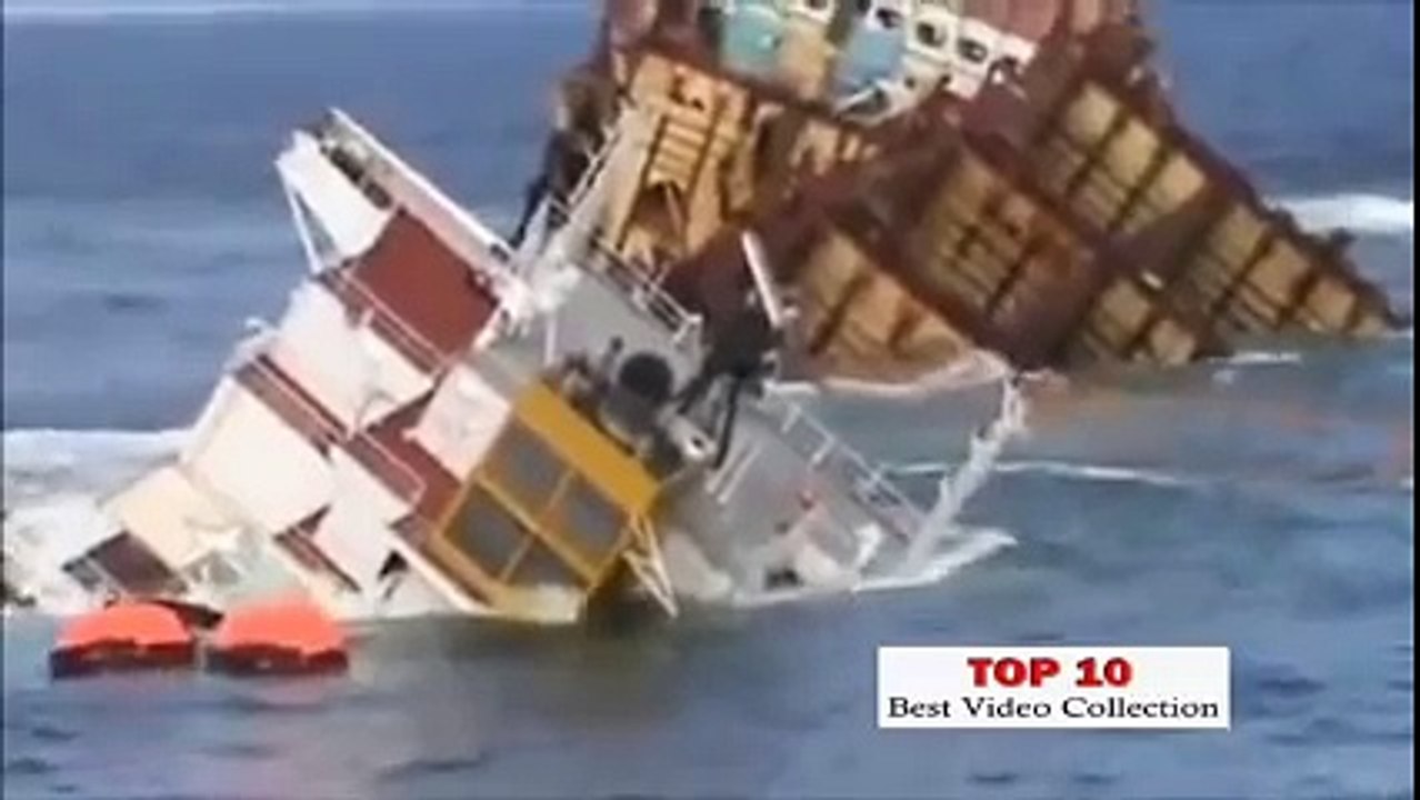 ТОП-10 Кораблекрушений / Top 10 Ship crash compilation.