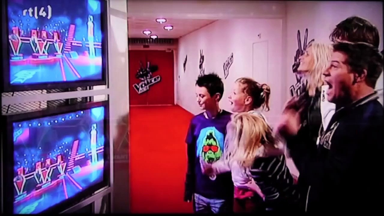 Bente Fokkens sings "Lost" at the Voice Kids blind auditions 2012