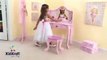 Girls Pink Princess Vanity Dressing Table and Stool KidKraft 76123