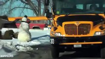 Moving Snowman Scare Prank - just for laughs 2011 new episodes