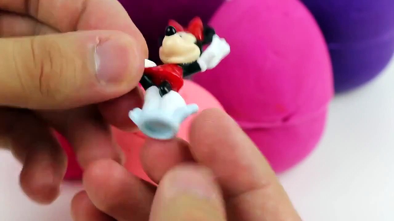 Peppa Pig Play Doh Frozen Surprise Eggs Tom and Jerry Mickey Mouse Egg