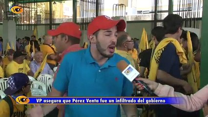 Esto dijo dirigente de VP sobre el caso de Pérez Venta