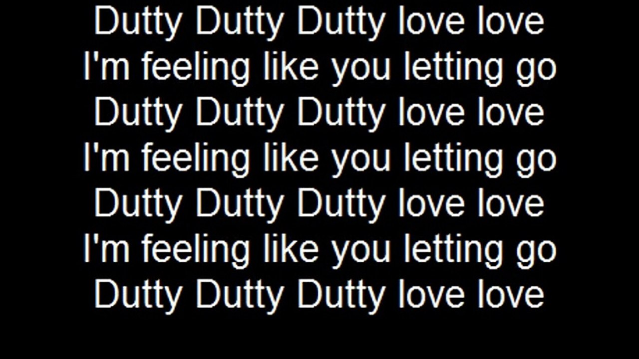 Letting Go (Dutty Love) Sean Kingston Ft. Nikki Minaj Lyrics. Vidéo