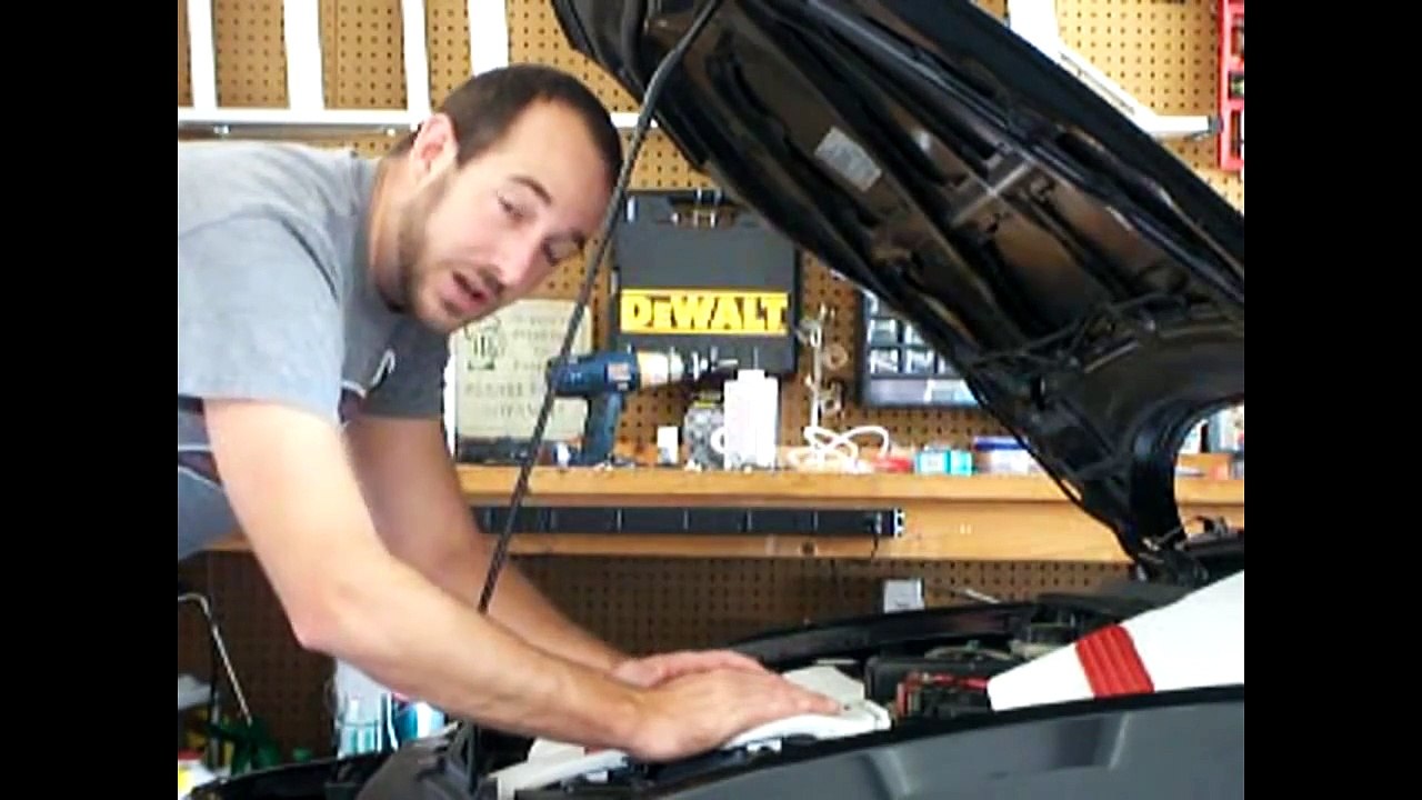 MAF Sensor Cleaning on 2007 Mazda 3