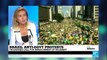 Brazil anti-government protests: Thousands call for impeachment of Rousseff
